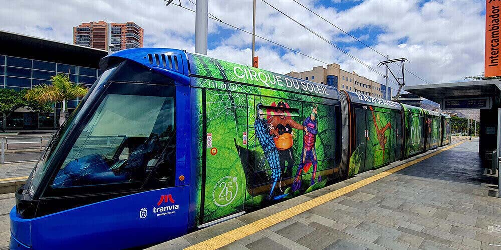 Publicidad Tranvia Tenerife