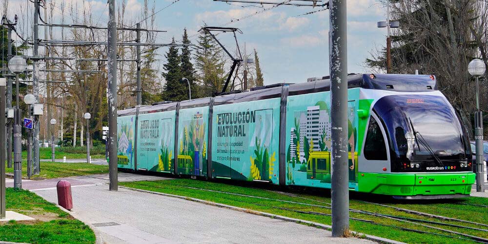 Publicidad Tranvia Vitoria-Gasteiz